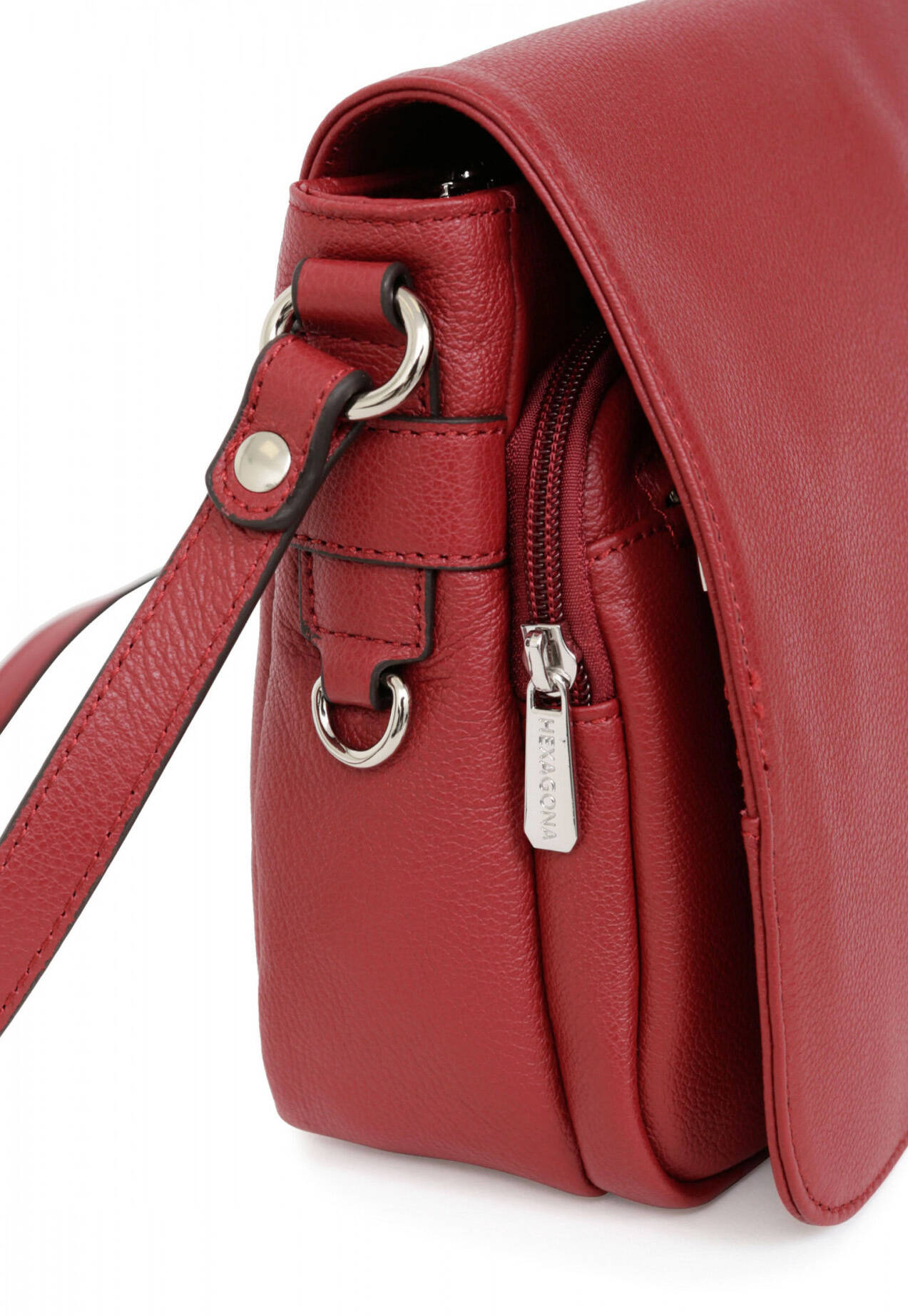 Vêtement en cuir Maroquinerie femme rouge