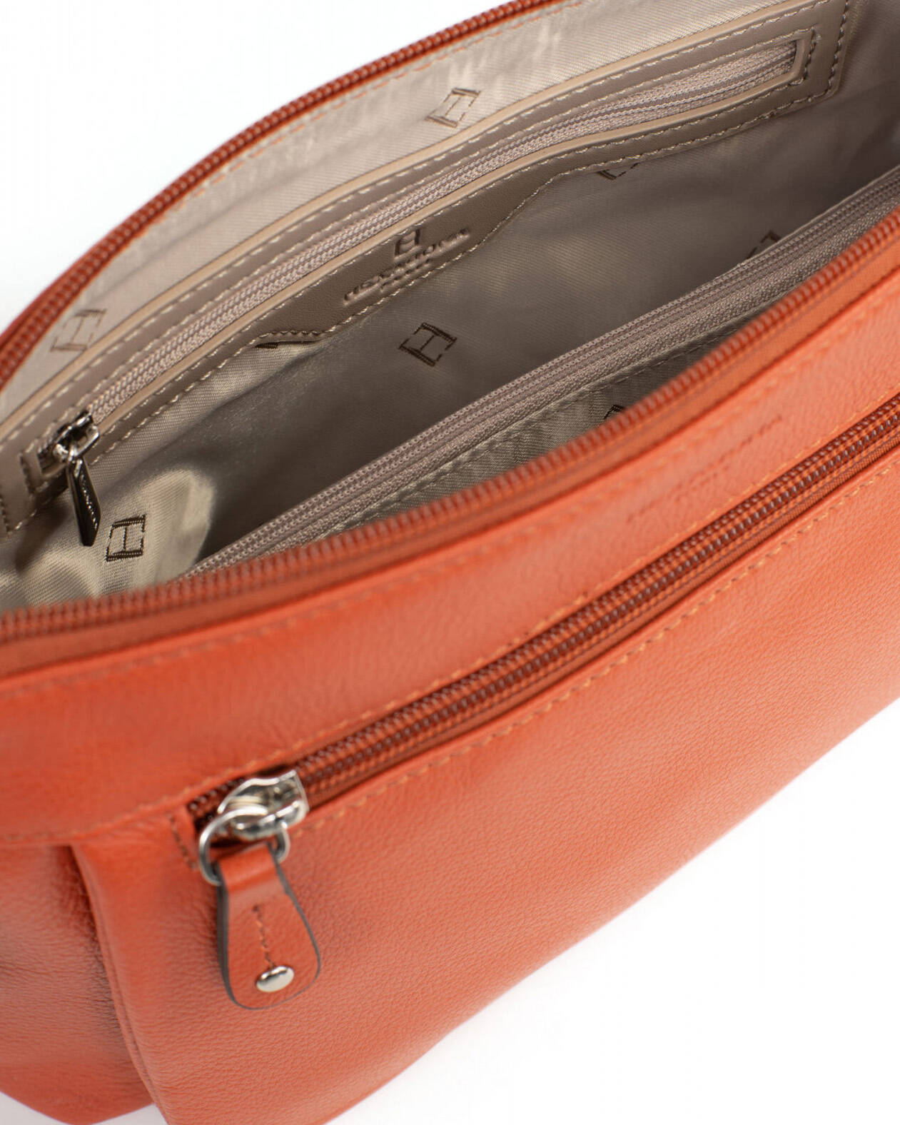 Vêtement en cuir Maroquinerie femme cognac