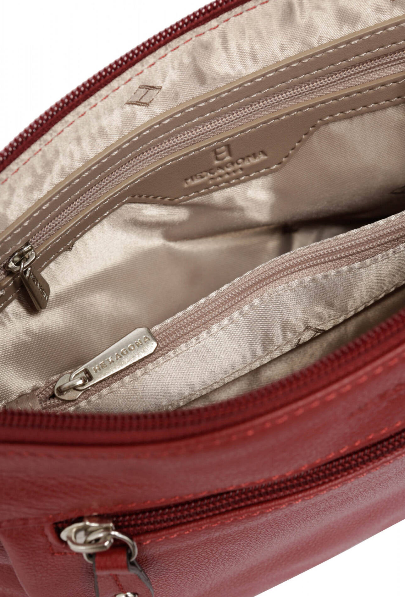 Vêtement en cuir Maroquinerie femme rouge