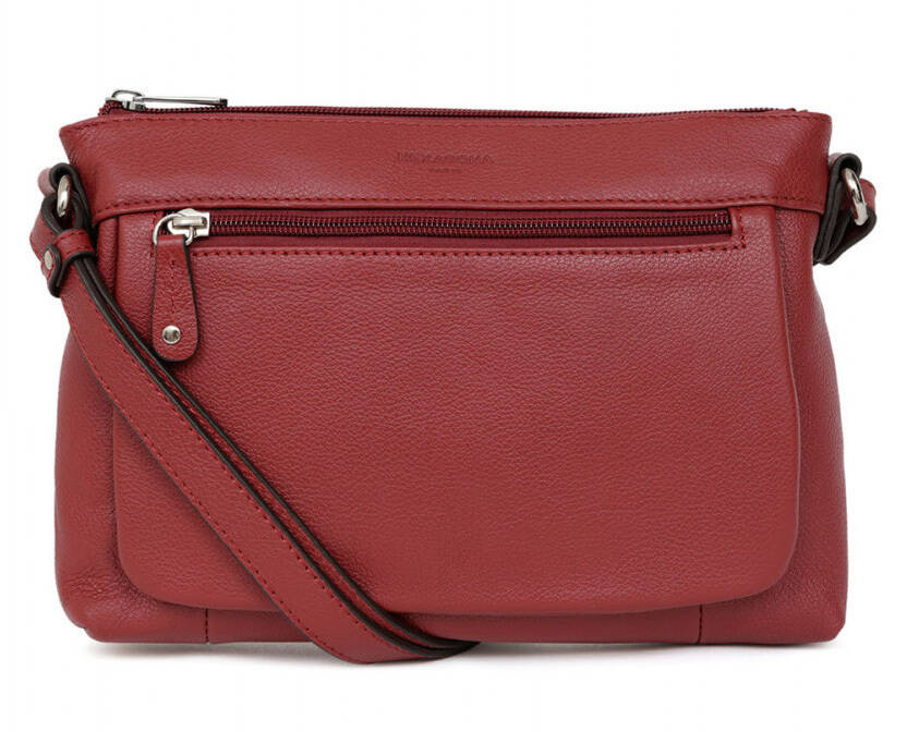 Vêtement en cuir Maroquinerie femme rouge