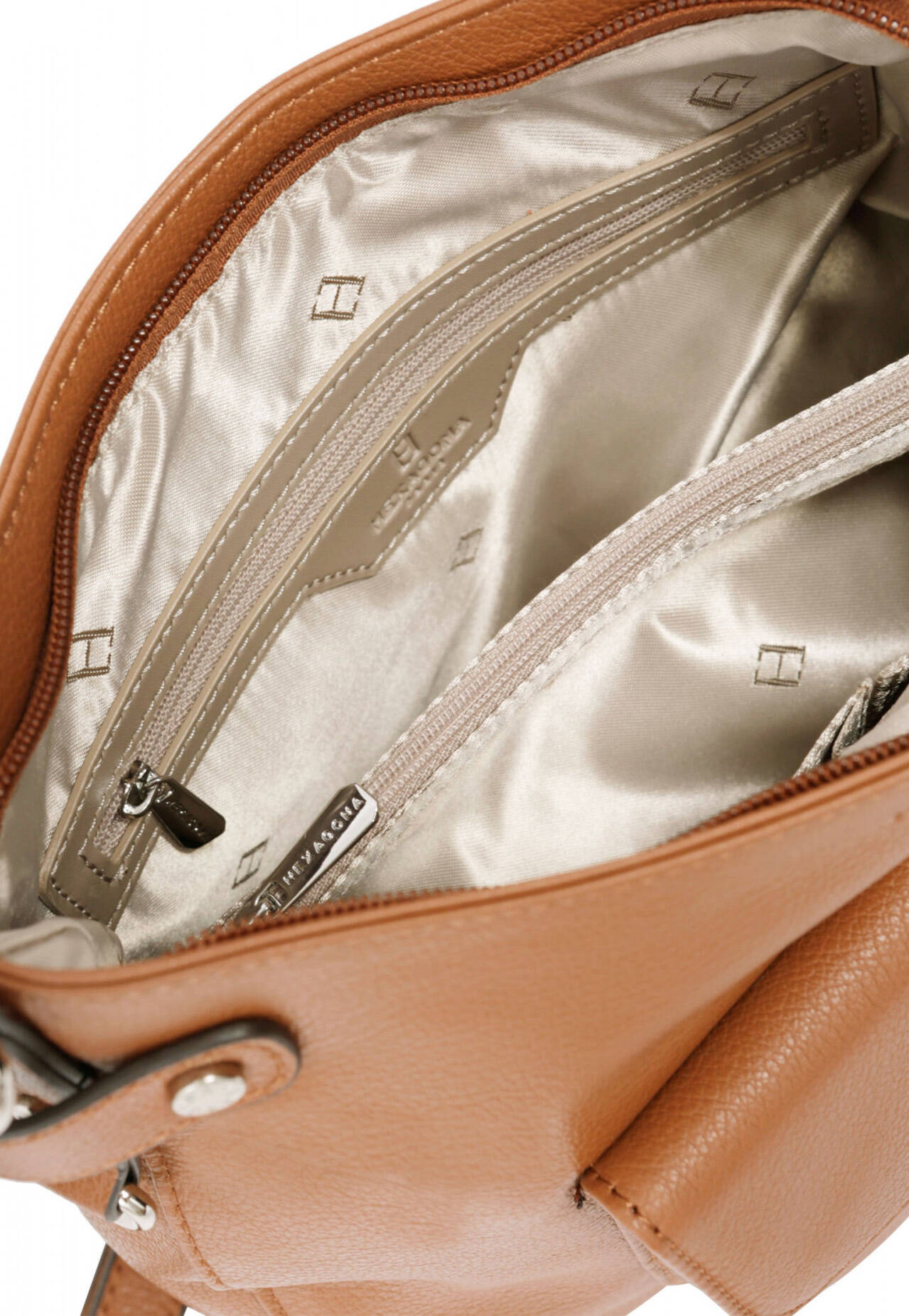 Vêtement en cuir Maroquinerie femme cognac