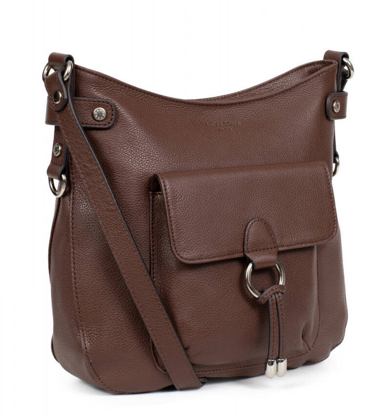 Vêtement en cuir Maroquinerie femme marron