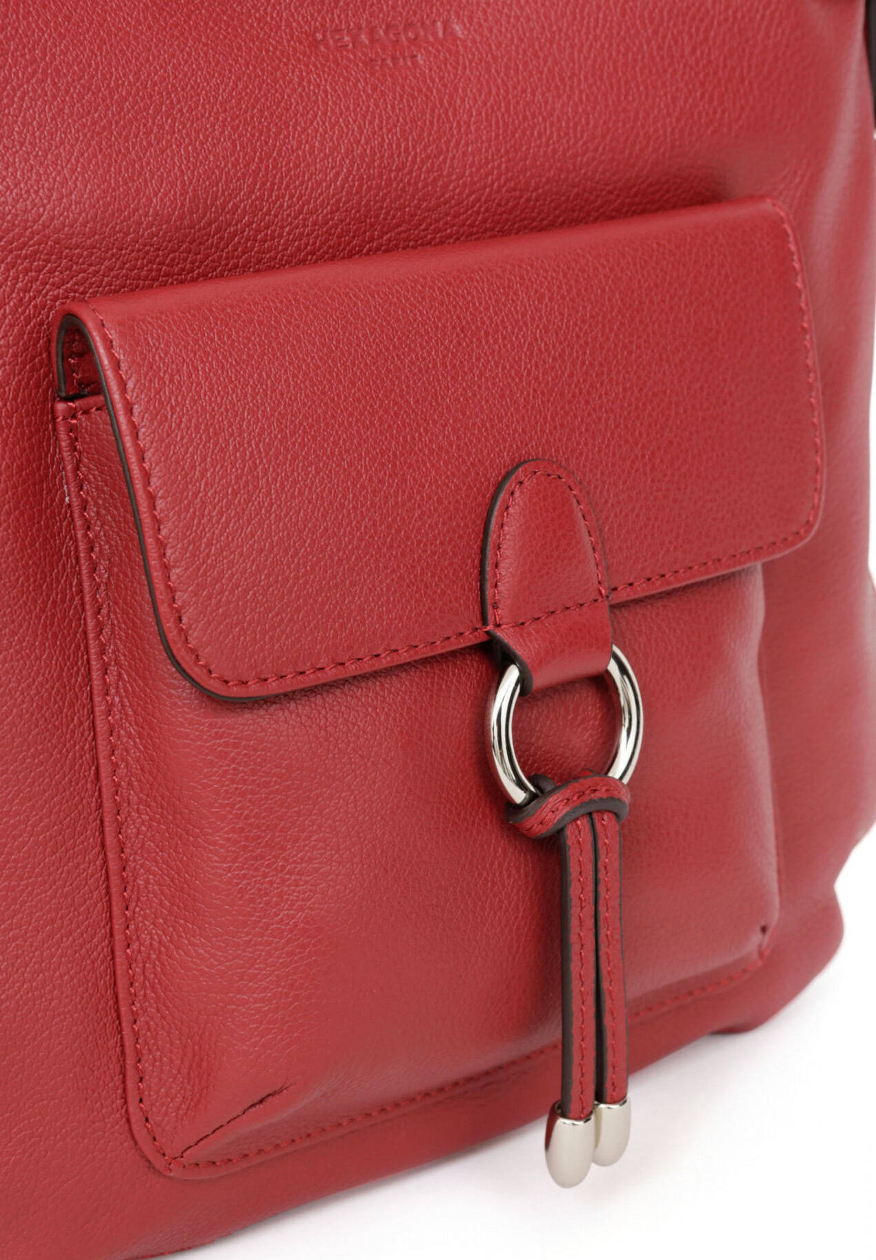 Vêtement en cuir Maroquinerie femme rouge