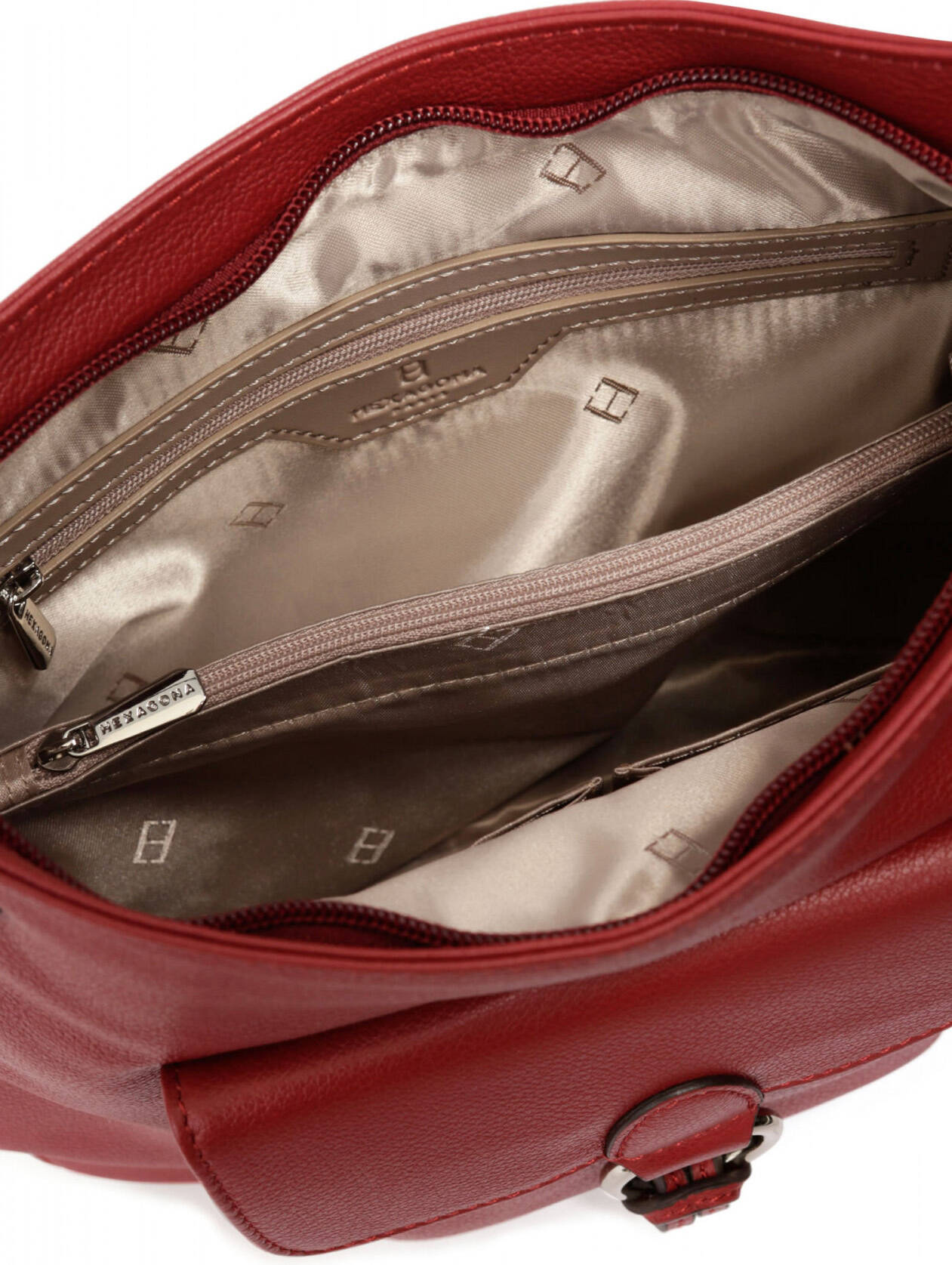 Vêtement en cuir Maroquinerie femme rouge