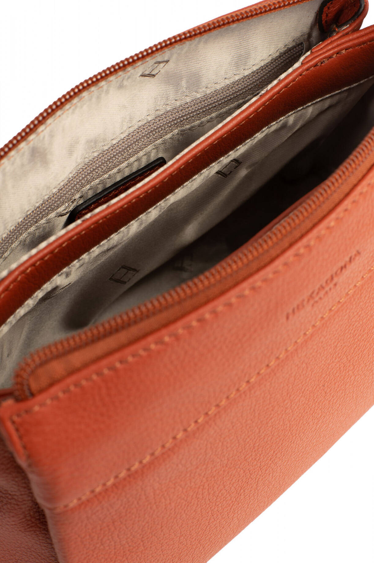 Vêtement en cuir Maroquinerie femme cognac