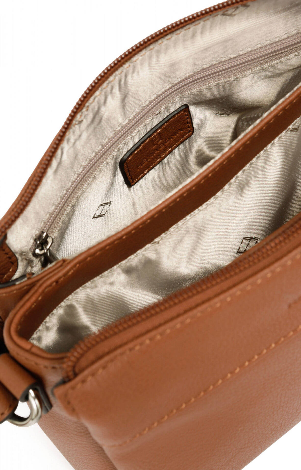 Vêtement en cuir Maroquinerie femme cognac