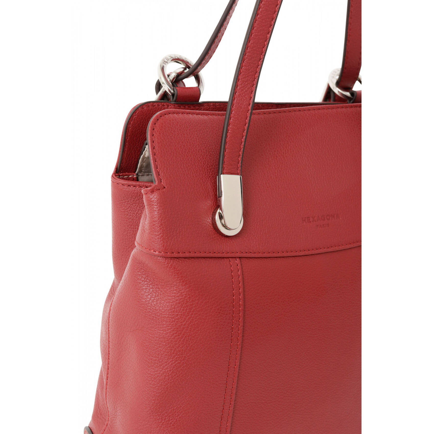 Vêtement en cuir Maroquinerie femme rouge