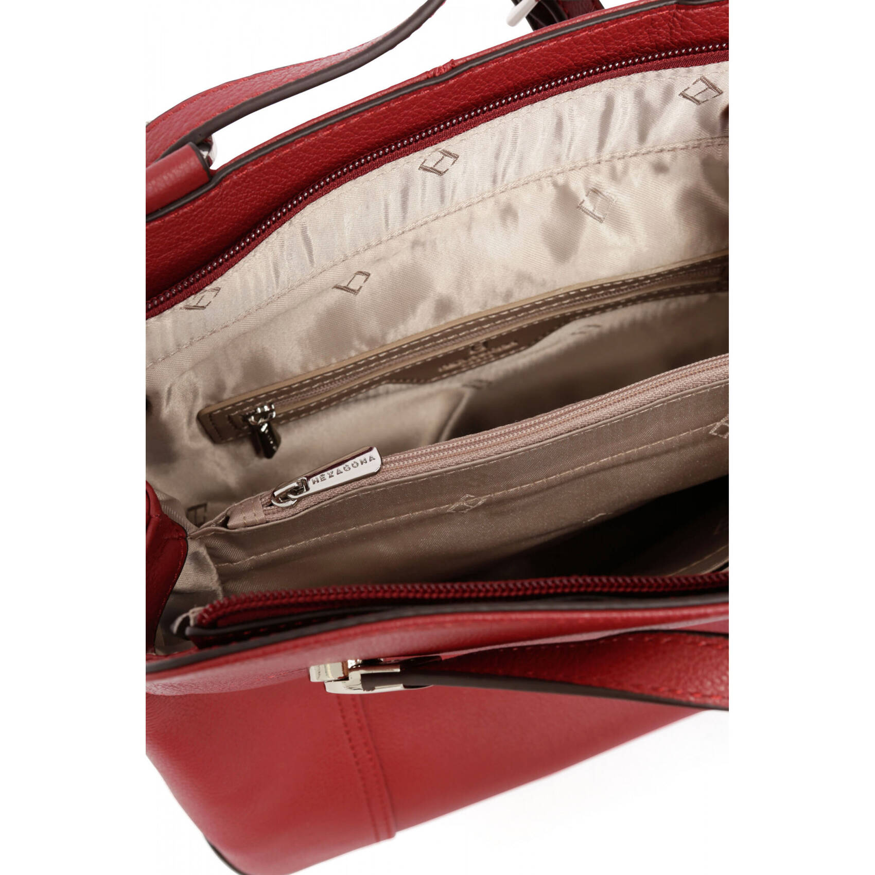 Vêtement en cuir Maroquinerie femme rouge