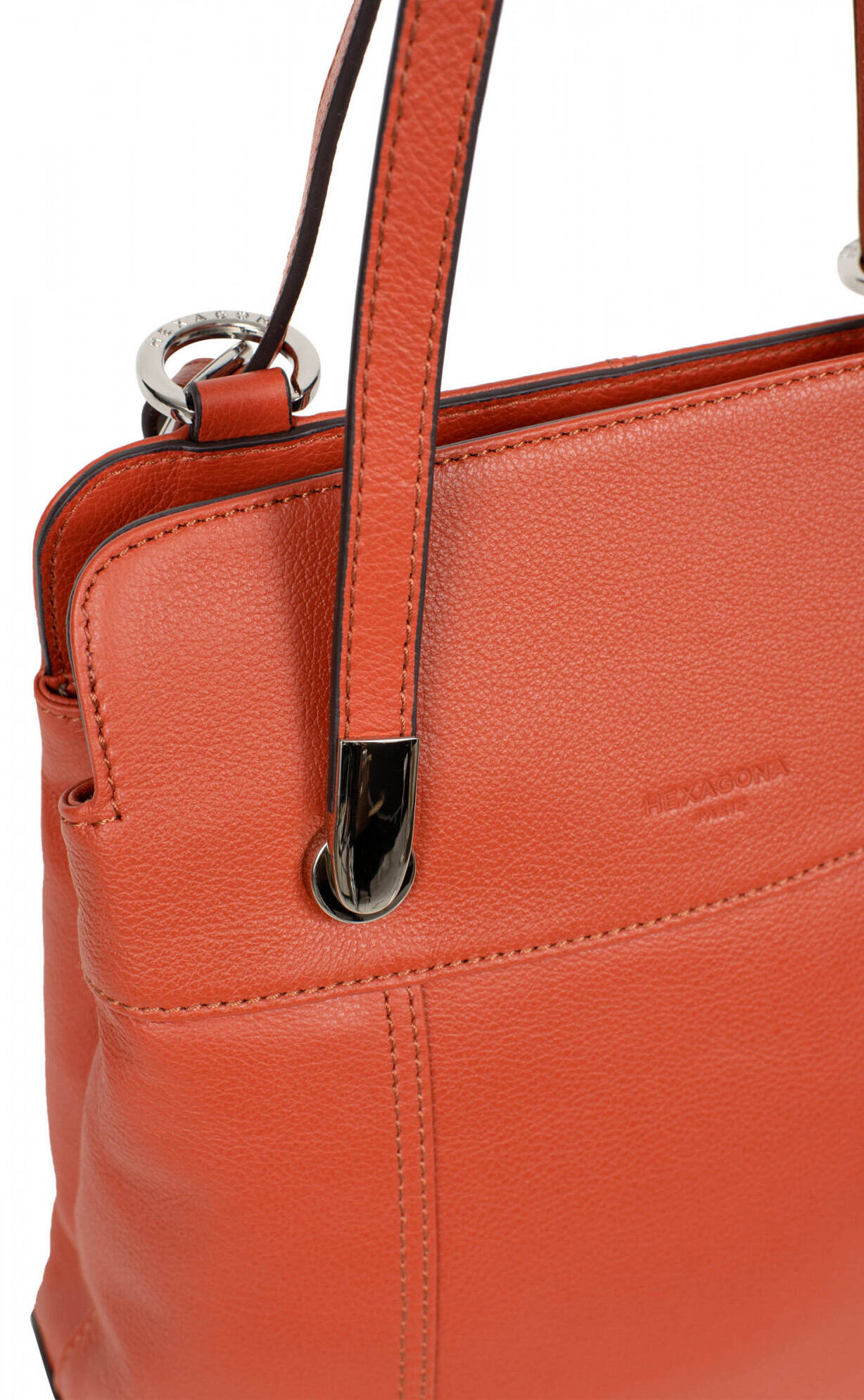 Vêtement en cuir Maroquinerie femme cognac