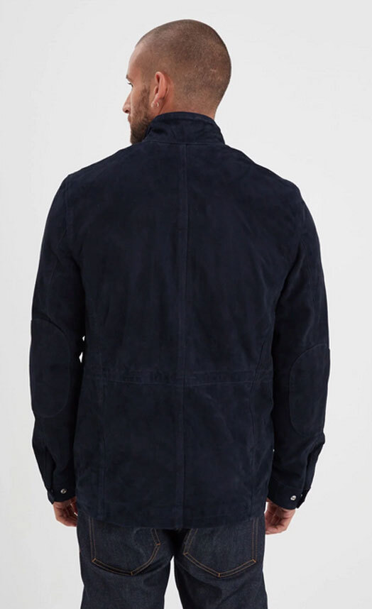 Vêtement en cuir Vestes & Trois Quart cuir bleu