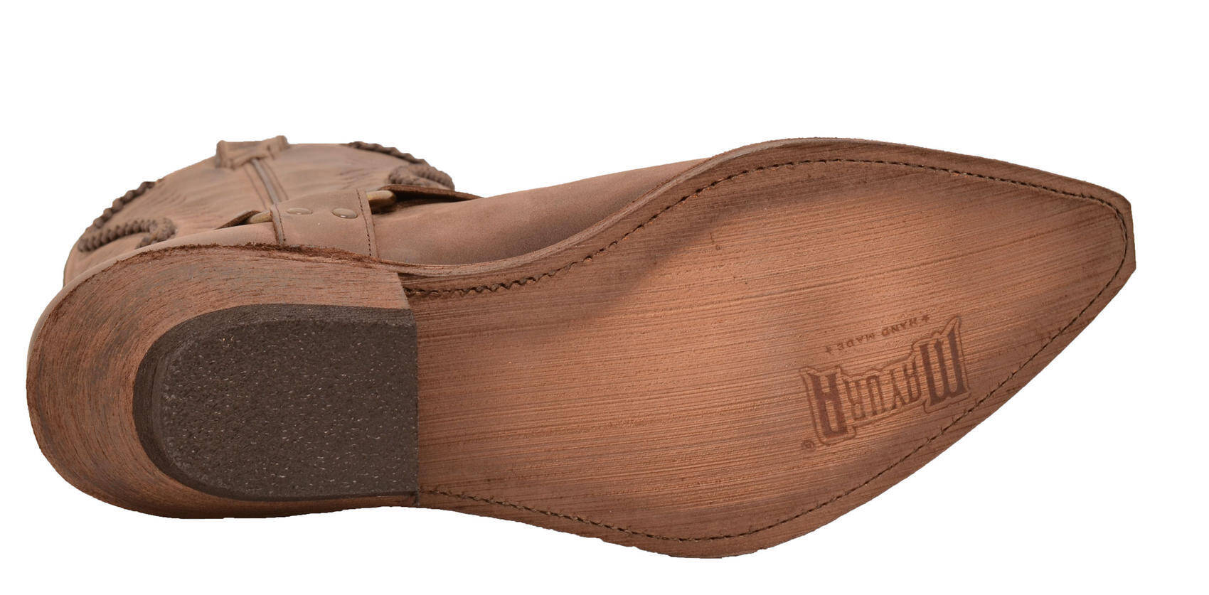 Vêtement en cuir Santiags homme marron