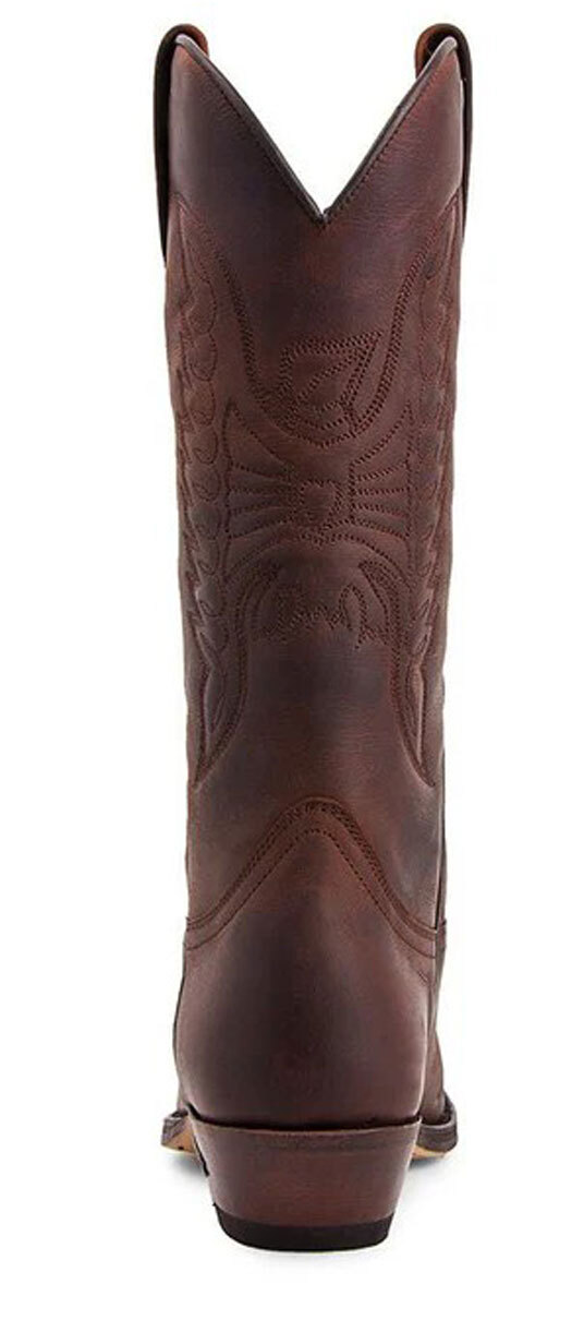 Vêtement en cuir Santiags homme marron