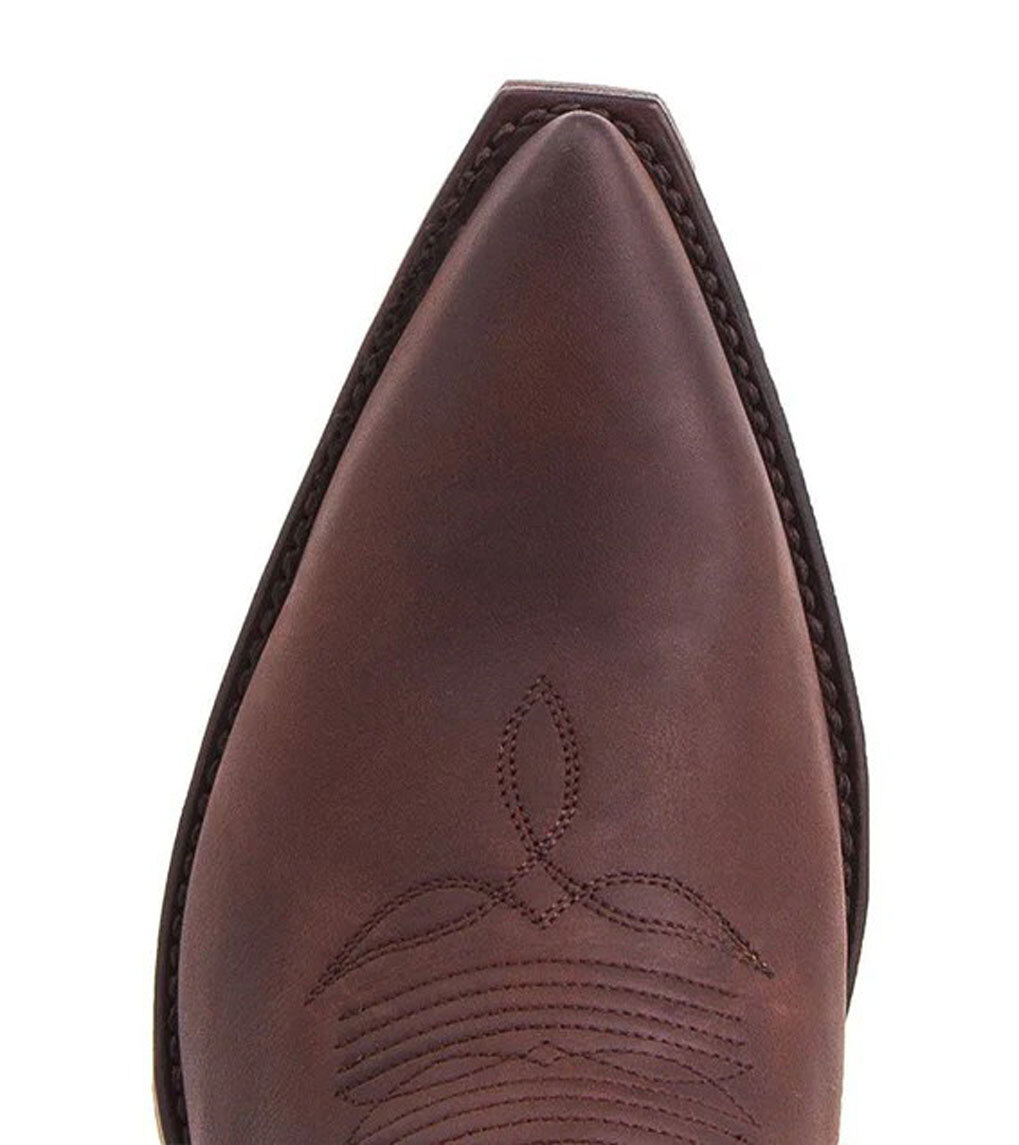 Vêtement en cuir Santiags homme marron