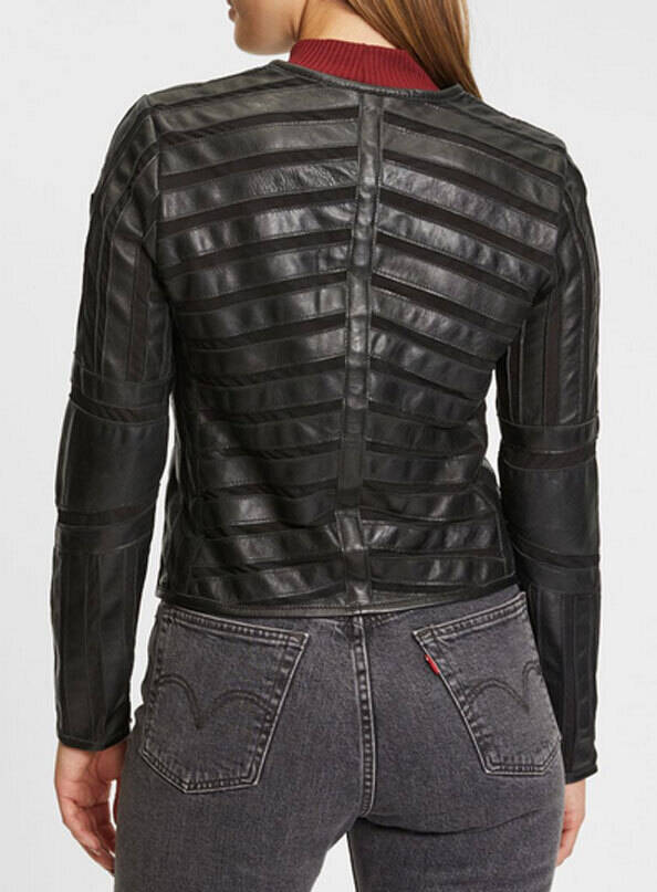 Vêtement en cuir Blousons cuir noir