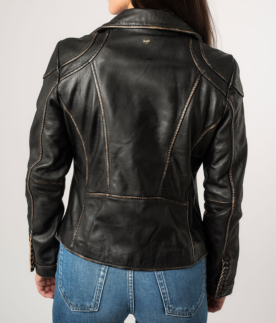 Vêtement en cuir Blousons cuir noir