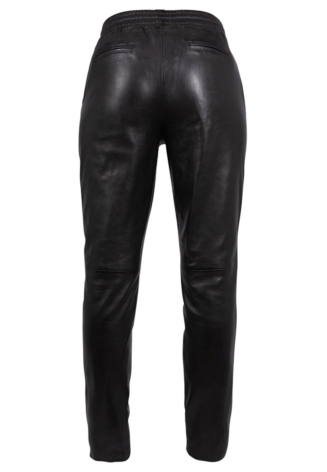 Vêtement en cuir Pantalon cuir noir