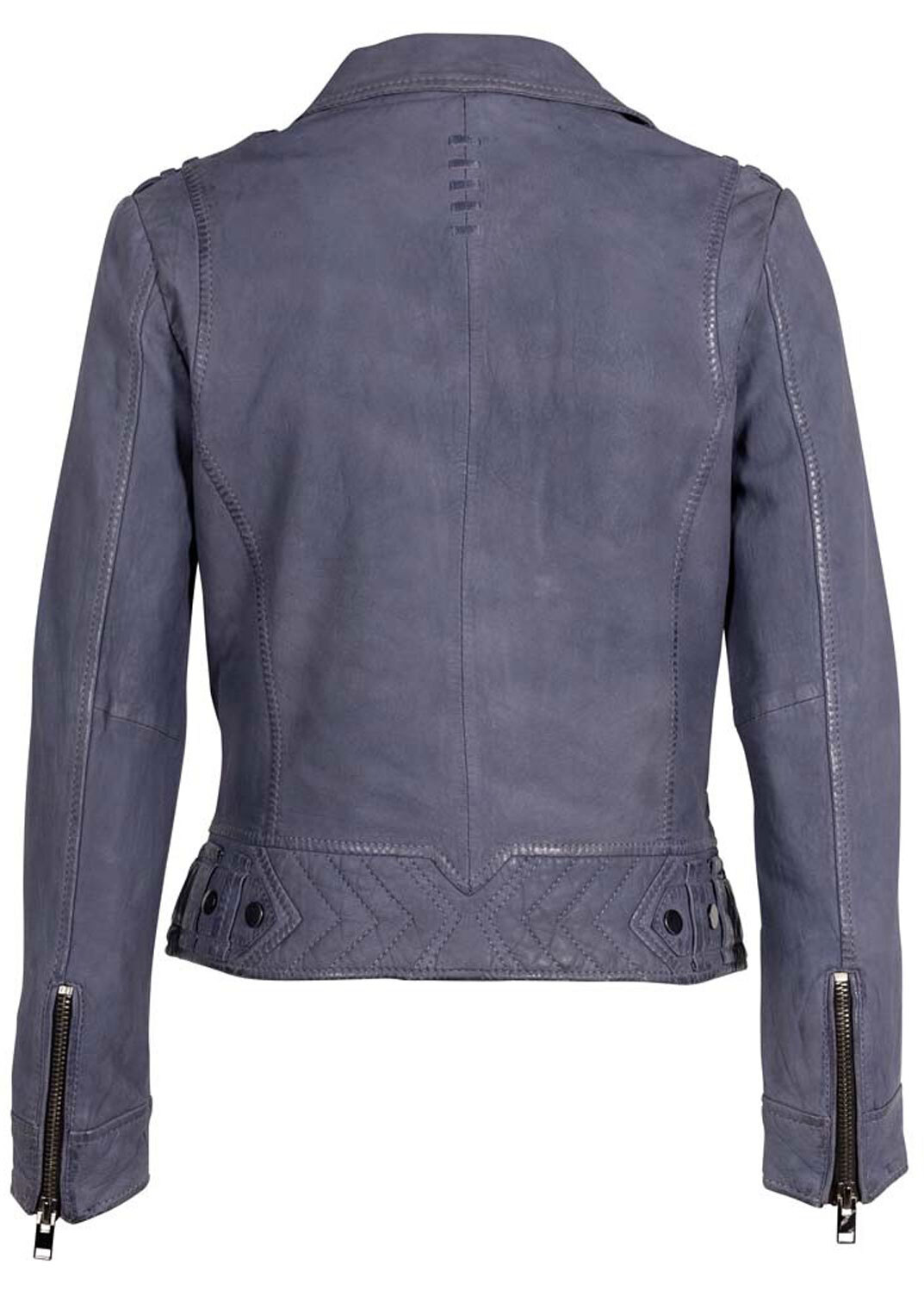 Vêtement en cuir Blousons cuir violet