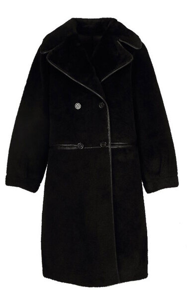 Vêtement en cuir Manteaux cuir noir