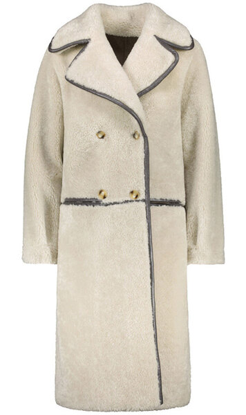 Vêtement en cuir Manteaux cuir taupe