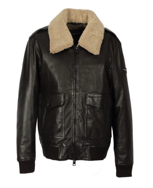 Vêtement en cuir Blousons cuir noir