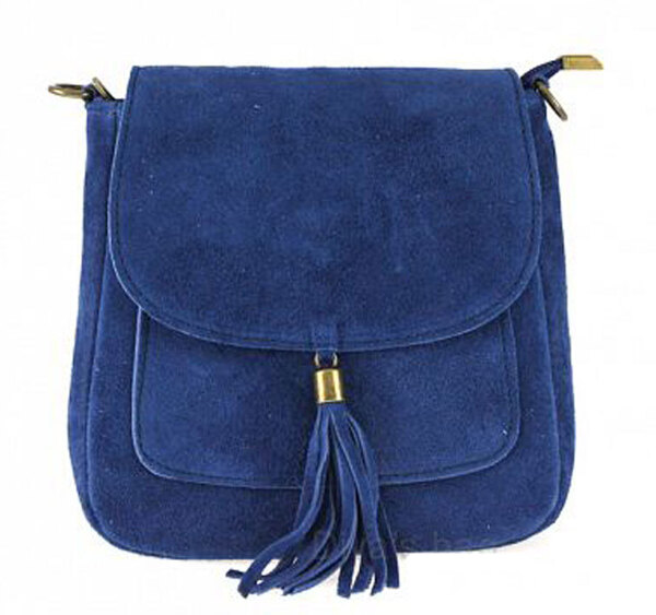 Vêtement en cuir Maroquinerie femme bleu