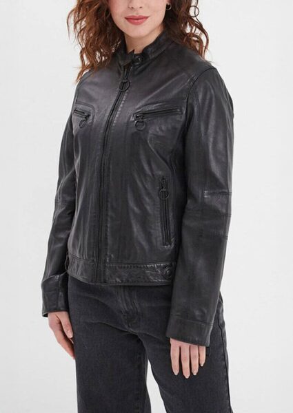 Vêtement en cuir Blousons cuir noir