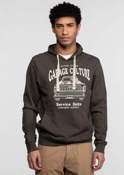 Vêtement en cuir Veste, parka & doudoune textile kaki