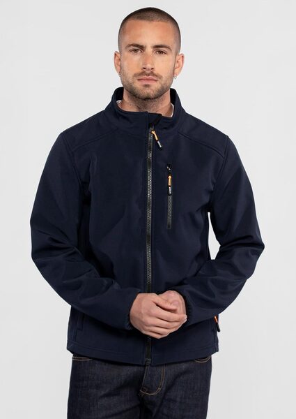 Vêtement en cuir Blousons textile bleu