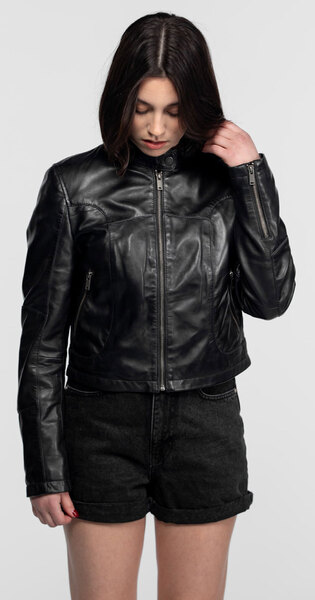 Vêtement en cuir Blousons cuir noir