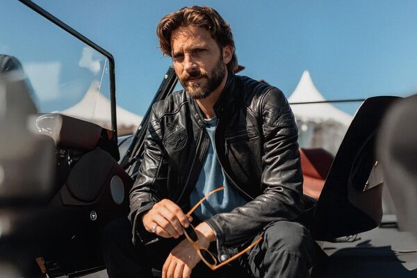 Vêtement en cuir Blousons cuir noir