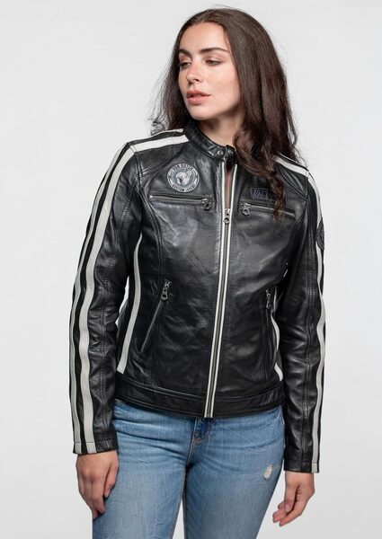 Vêtement en cuir Blousons cuir noir