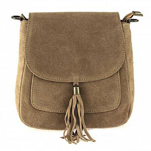 Vêtement en cuir Maroquinerie femme taupe