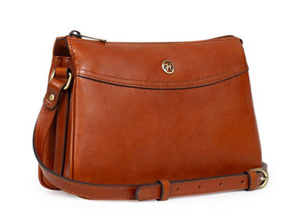 Vêtement en cuir Maroquinerie femme cognac