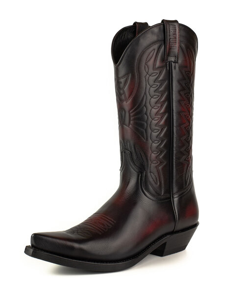 Vêtement en cuir Santiags & chaussures rouge