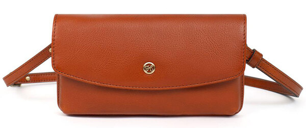 Vêtement en cuir Maroquinerie femme cognac