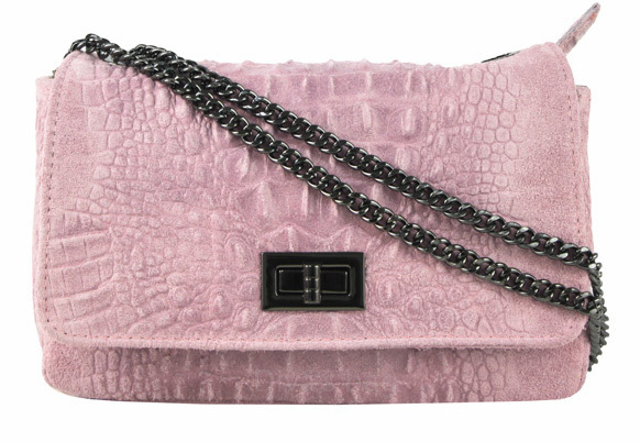 Vêtement en cuir Maroquinerie femme rose