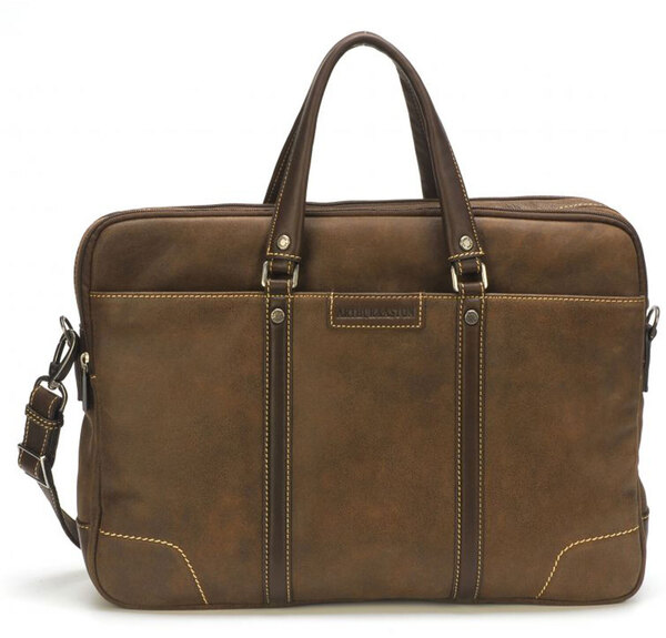 Vêtement en cuir Maroquinerie femme châtaigne