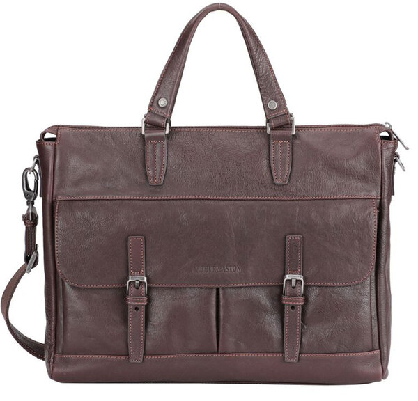 Vêtement en cuir Maroquinerie homme châtaigne