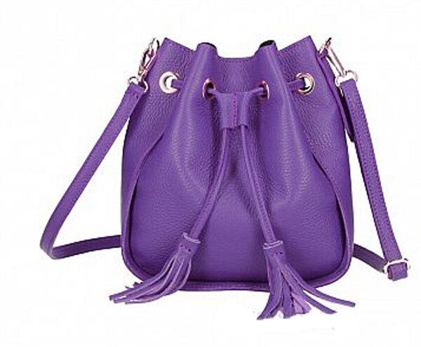 Vêtement en cuir Maroquinerie femme violet