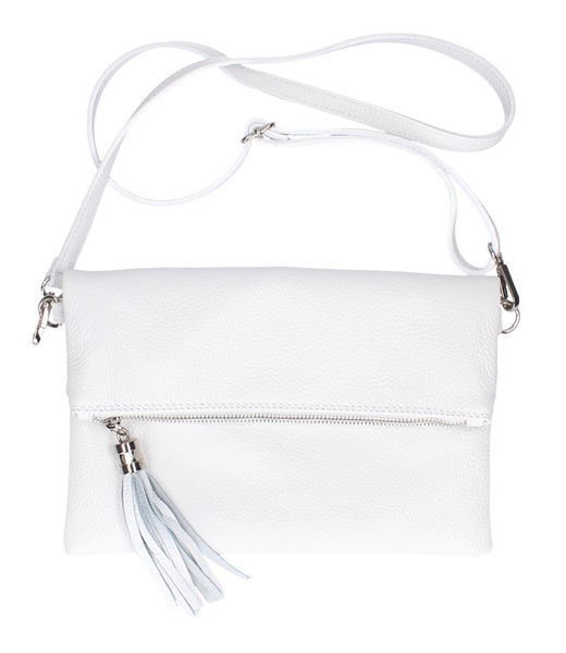 Vêtement en cuir Maroquinerie femme blanc