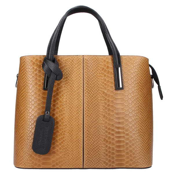 Vêtement en cuir Maroquinerie femme cognac