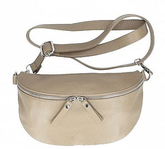 Vêtement en cuir Maroquinerie femme taupe