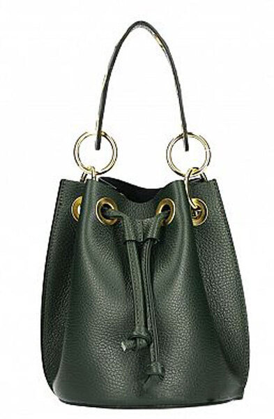 Vêtement en cuir Maroquinerie femme vert