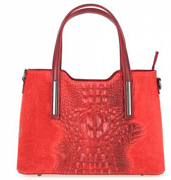 Vêtement en cuir Maroquinerie femme rouge