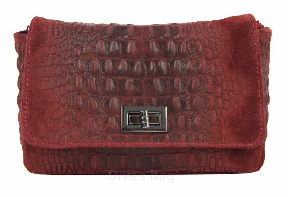 Vêtement en cuir Maroquinerie femme bordeaux