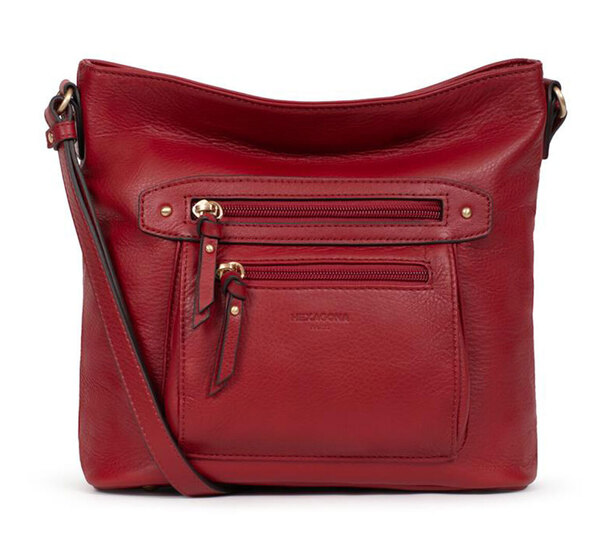 Vêtement en cuir Maroquinerie femme rouge