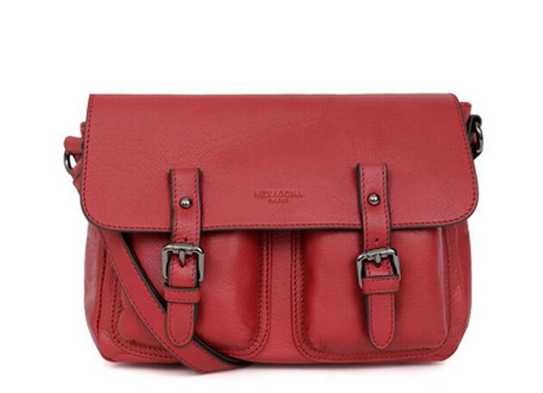 Vêtement en cuir Maroquinerie femme rouge