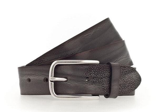 Vêtement en cuir Accessoires gris