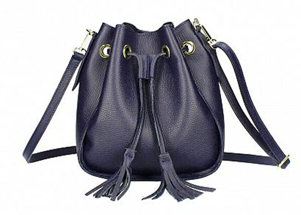 Vêtement en cuir Maroquinerie femme bleu