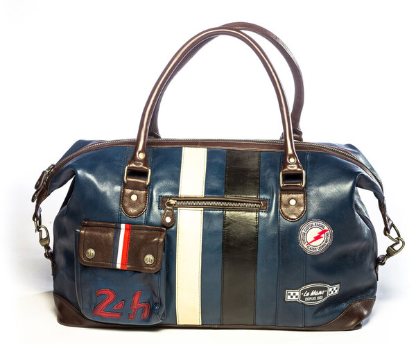 Vêtement en cuir Maroquinerie homme bleu